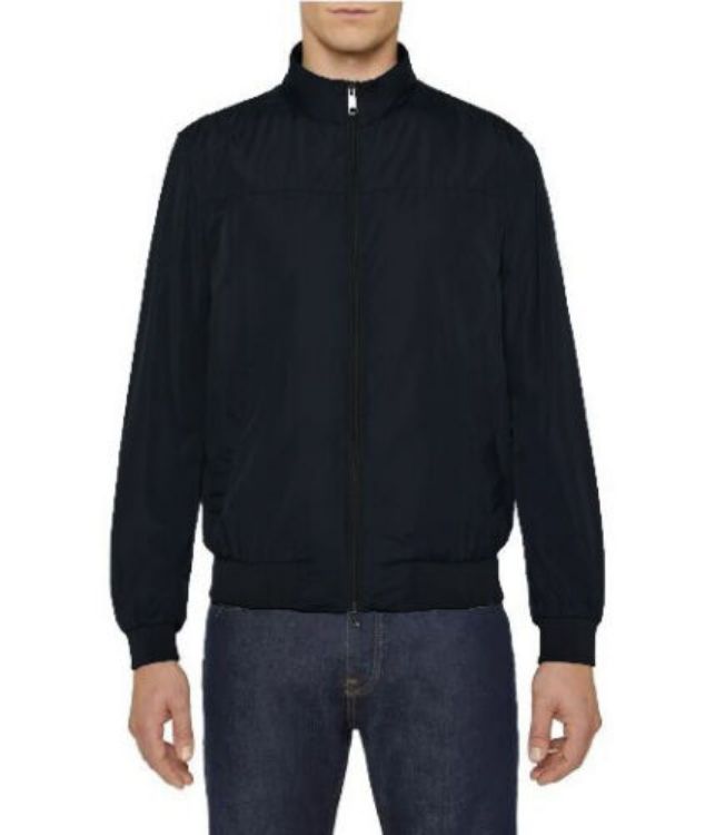 Immagine di GIUBBINO BOMBER UOMO GEOX ORIGINALE BLU NOTTE M0220J T2611
